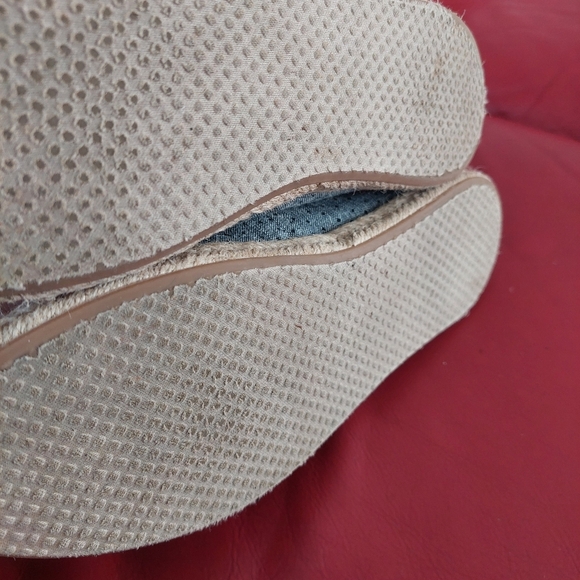 TOMS Gray Polka DOT Slip-On Sneakers Sz 9 Women - Picture 5 of 7